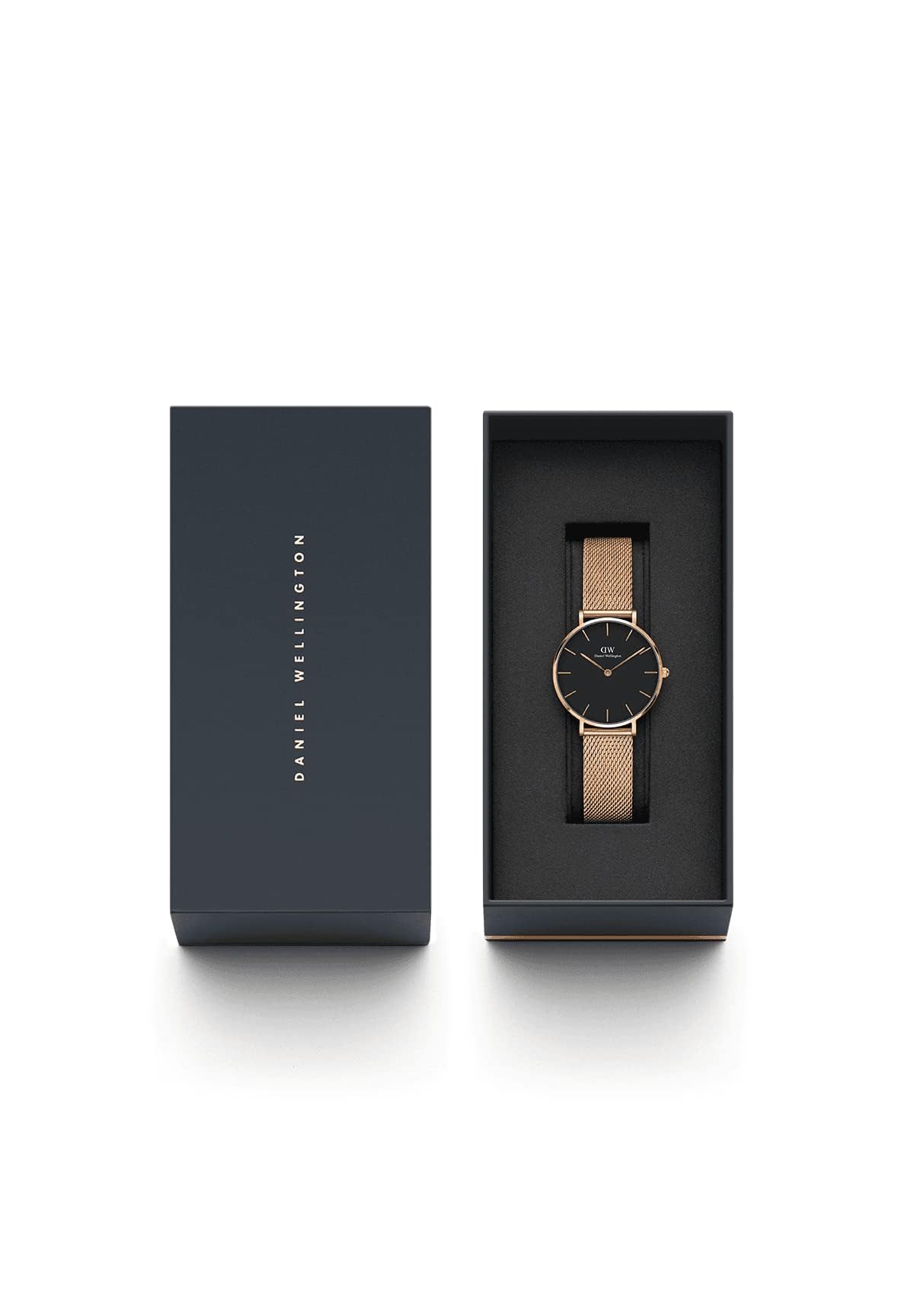 Daniel Wellington Petite Melrose, Rose Gold Watch, 32mm, Mesh, for Women