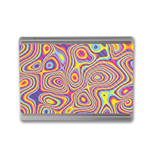 Image of MightySkins Carbon Fiber Skin Compatible with Microsoft Surface Laptop Go 3 (2023) Full Wrap Kit - Gobstopper | Protective, Durable Textured Carbon Fiber Finish | Made in The USA