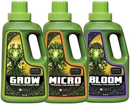 GL56723870.878.886 Grow, Micro, Bloom Combo, 0.95 L fertilizers, natural