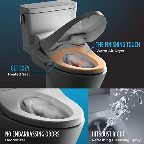 Luxury Heated Toilet Seat Bidet Combo