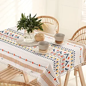 Hand-Block Print Tablecloth