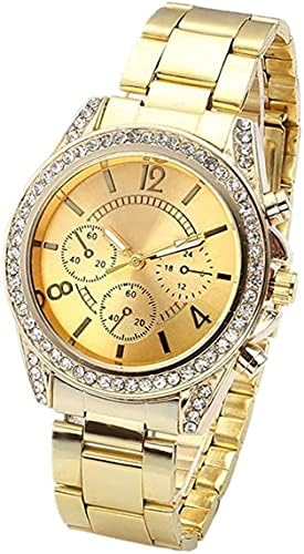 Alinker Women Quartz Watches Ladies Casual Wrist Watch Classic Analog Crystals Stainless Steel Watch Gift