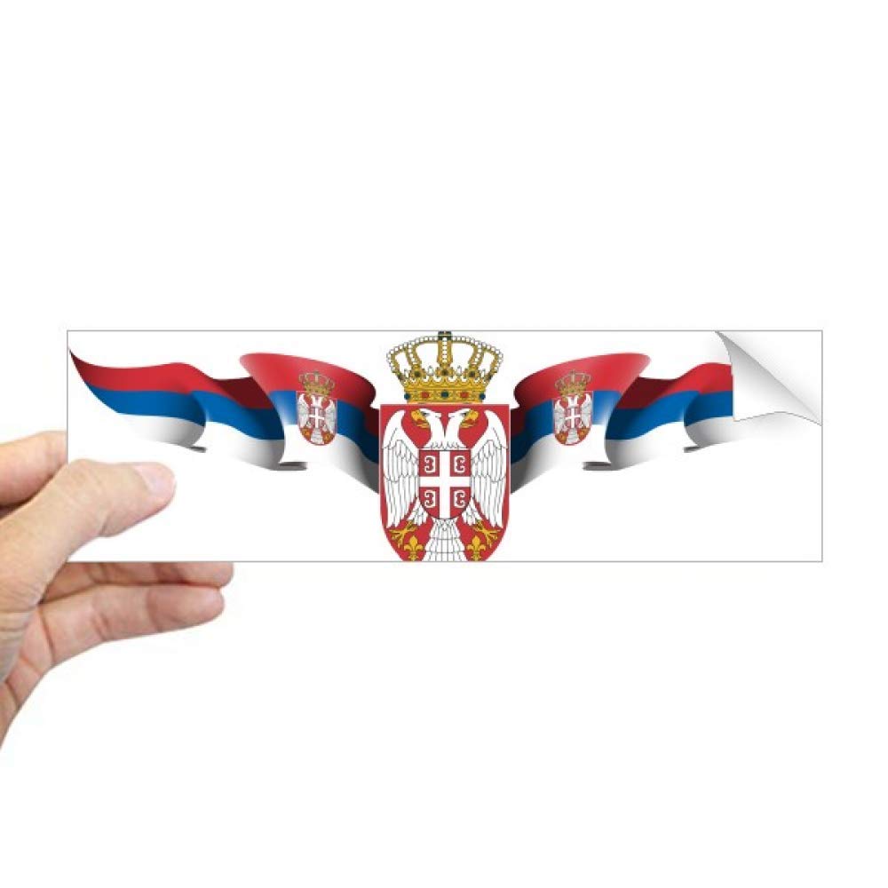 Pegatina de Serbia para coche ideal para lucir en ruta y viajes