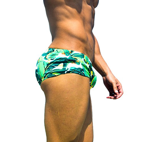 Taddlee Men Swimwear Swim Briefs Bikini Board Surf Shorts Boxer Trunks Swimsuits Red3