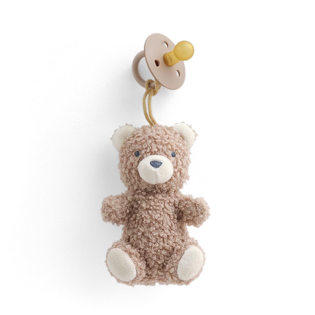 Amazon.com : Itzy Ritzy Pacifier & Lovey Set – Natural Rubber Paci