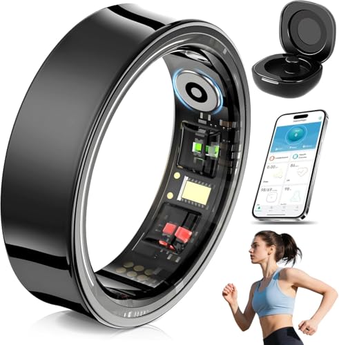 Anillo Inteligente 2026 para Hombre y Mujer - Smart Ring con Monitor de Sueño,...