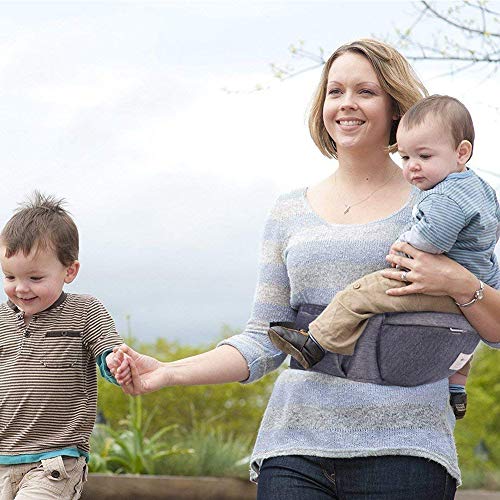 Baby Hip Seat Carrier,Baby Waist Seat with Adjustable Strap and Pocket,Baby Carrier Waist Stool Convinient Baby Front Carrier for 3-36 Month Baby