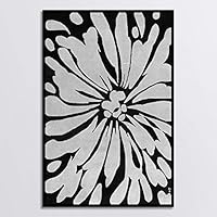 Framed Canvas Wall Art Black and White Style Canvas Prints Home Artwork Decoration for Living Room,Bedroom - 16x24 inches