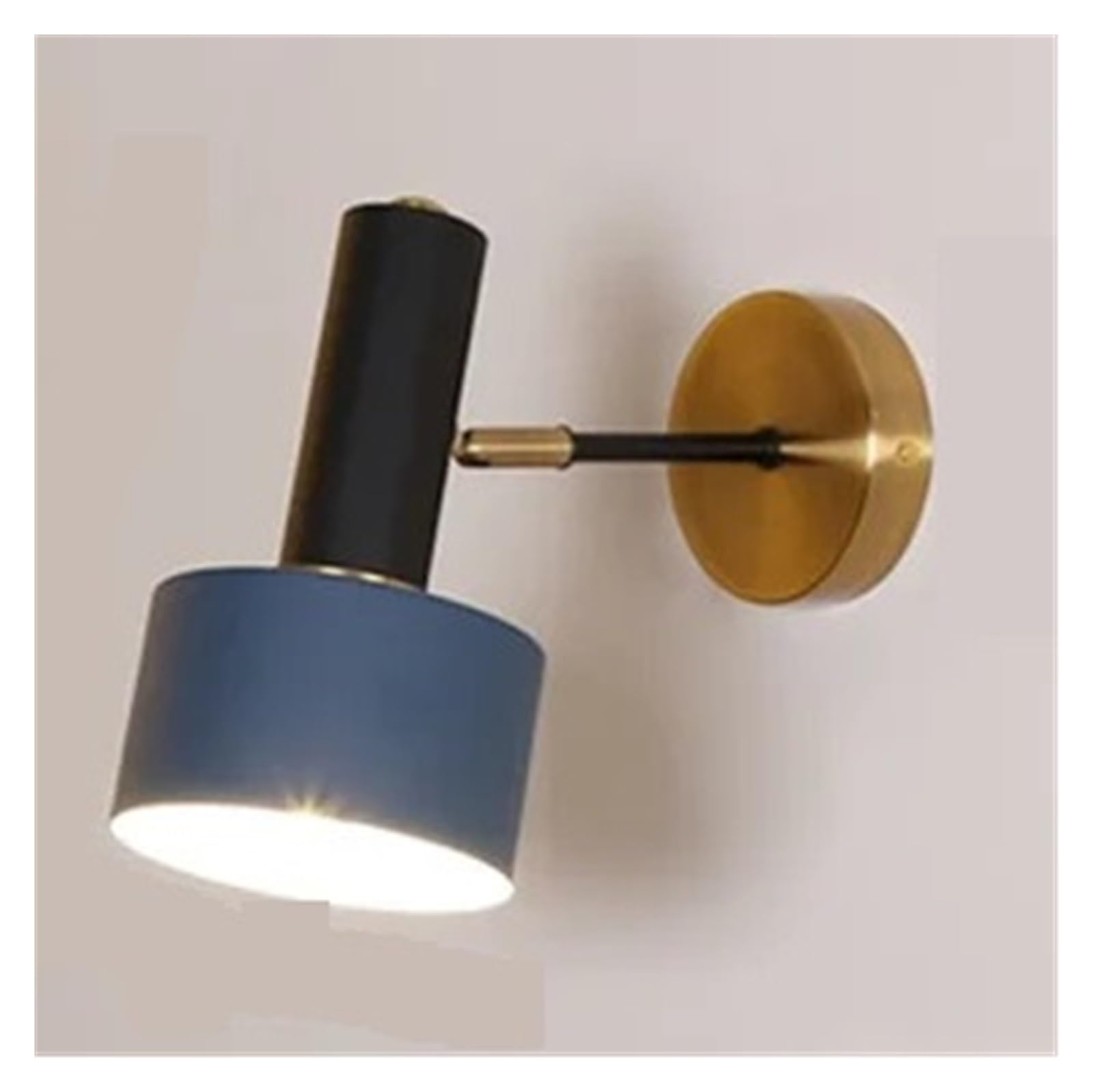 JCKJWL Art Display Light, LED Wall Reading Fashion Creative Light for BedHead Bedroom Corridor Exhibition Hall Flexible(Tricolor,Gold Black Blue)
