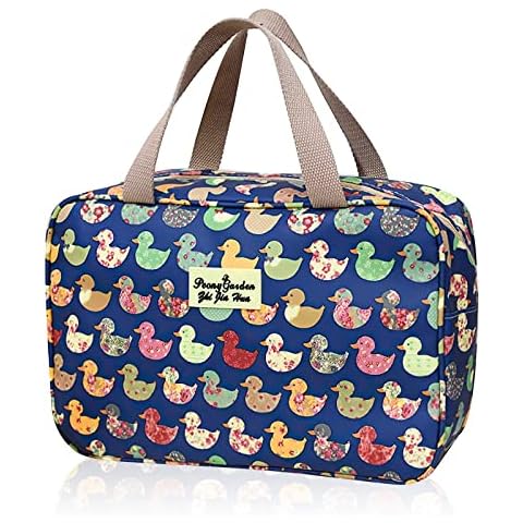 WITERY Large Travel Toiletry Bag Waterproof Wash Bag Swimming Gym Bag Makeup Cosmetic Organizer Bag for Holiday Women Girls Cover