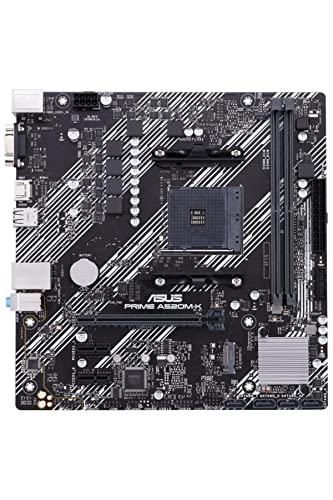 PRIME A520M-K, scheda madre AMD A520 (Ryzen AM4) micro ATX con slot M.2, 1 Gb Ethernet, HDMI/D-Sub, SATA 6 Gbps, USB 3.2 Gen 1 Type-A - Scheda madre - Immagine 5