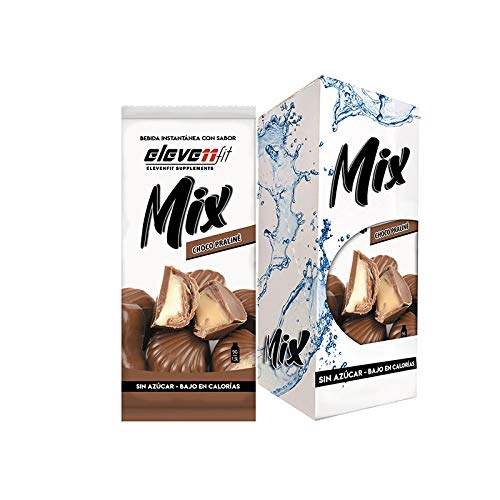 Eleven Fit Caja 12 Uds Mix Sabor Chocolate Praline Sin Azúcar 100 g
