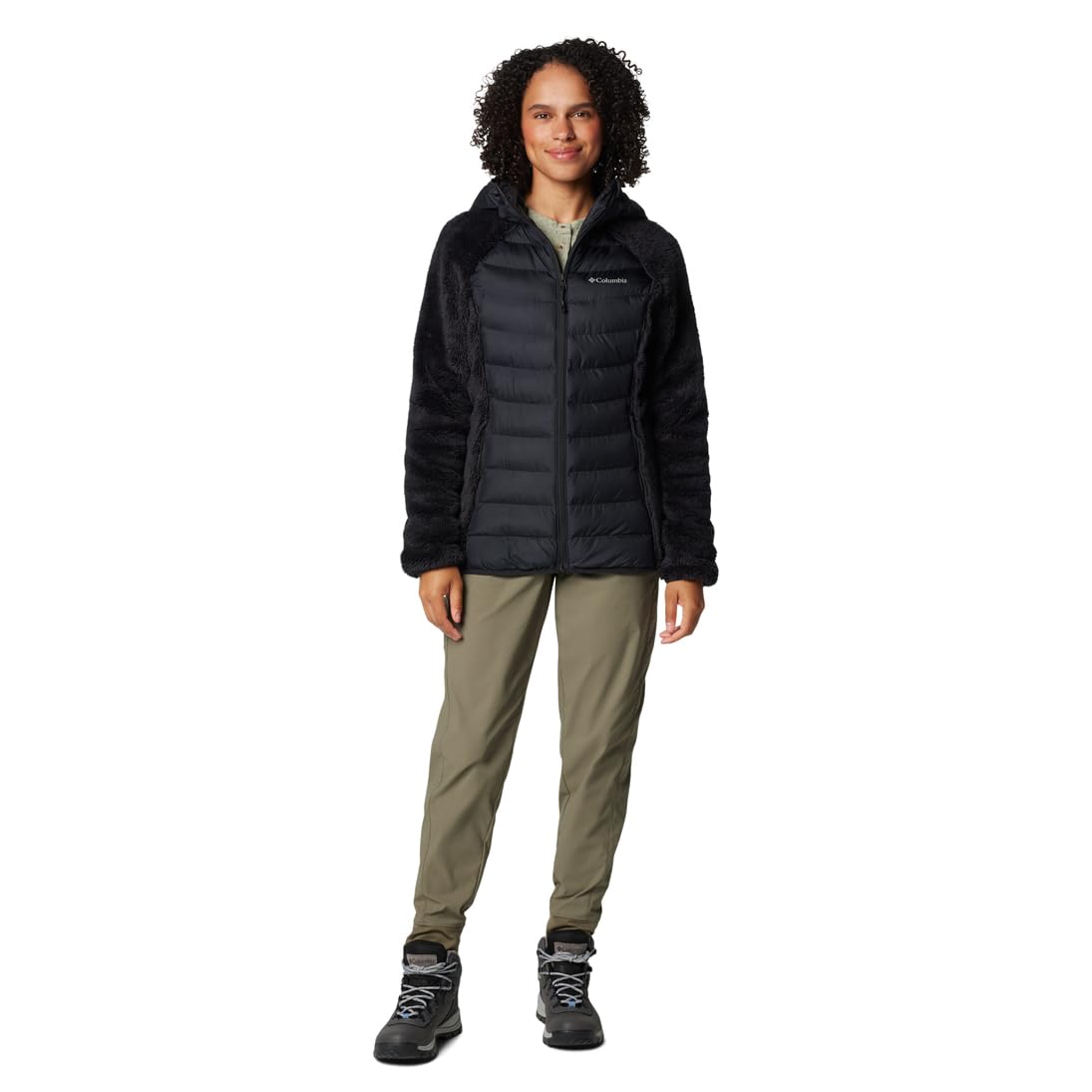 Columbia Damska kurtka puchowa Powder Lite 2 Sherpa Hybrid (1 szt.)