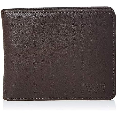 Vans DROP V Bifold Wallet in Dark Brown Cover