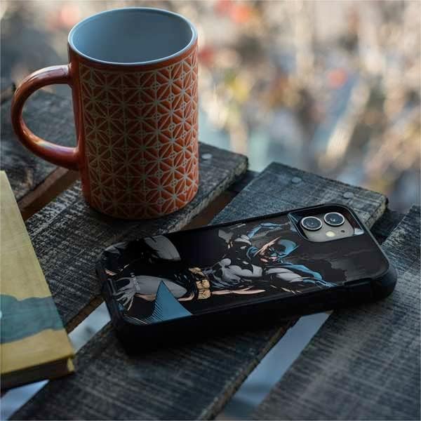 Skinit Decal Skin Compatible with OtterBox Defender iPhone 11 Case - Officially Licensed Warner Bros Batman Claws Design
