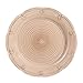 Plato llano espiral beige de porcelana stoneware de ø 27 cm - LOLAhome