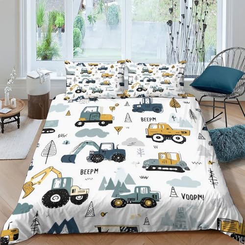 Housse de couette chiot mignon 3D parure de lit super king confortable - 4