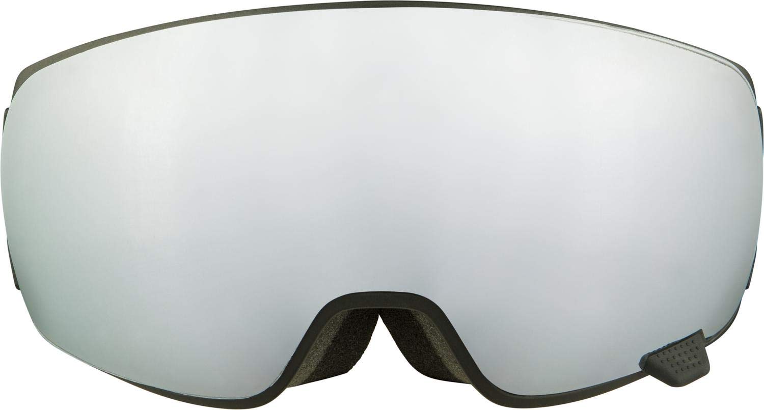 ALPINA Unisex - dla dorosłych, DOUBLE JACK MAG Q-LITE gogle narciarskie, czarno-różowe, jeden rozmiar