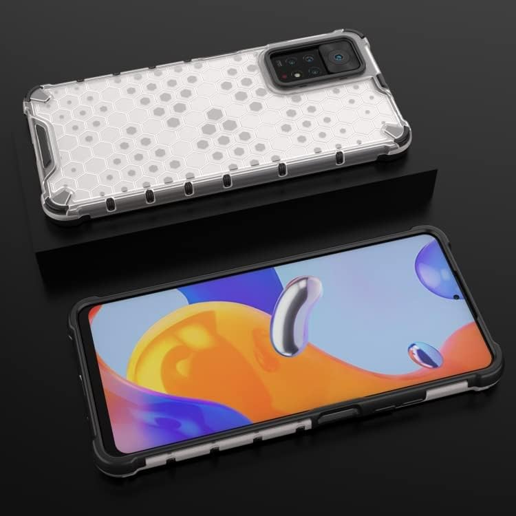 Image of Prime Retail Hard PC Back Case Cover for Mi Note 11 Pro /Note 11 Pro Plus 5G Anti Slip Ultra Thin Shockproof Reinforced Corners (Transparent)