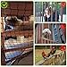 KAERYHET Safety Rope Net Kids Pet Stairs Balcony Railings Protection Rope Netting Playground Safety Net Sports Netting Baseball Softball Backstop Nets Black