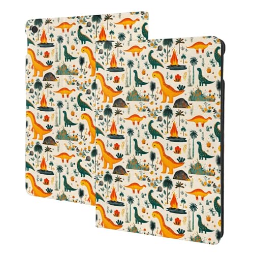 Coque iPad 10.2 dinosaure avec support folio pour regarder vos vidéos partout