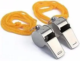 Kit com 2 Apitos de Árbitro Profissional – Ideal para Esportes, Treinamentos, Jogos e Competições