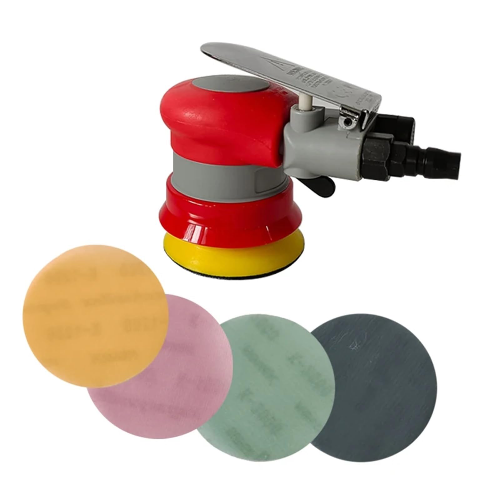 3-calowy okrągły papier ścierny do polerowania drobnego, pielęgnacji lakieru samochodowego, usuwania rdzy z metalu, ostry i odporny na zużycie(Sanding machine)