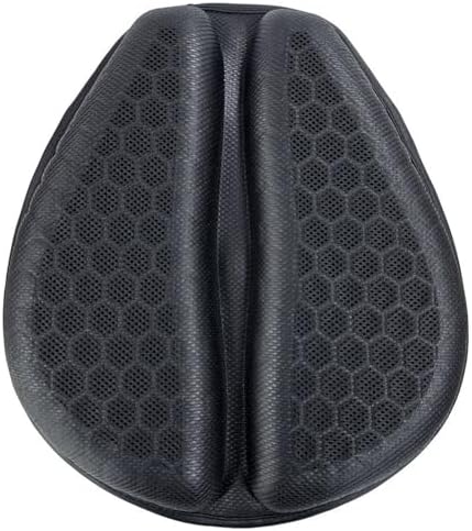 Cuscino Sella Moto Cuscino Gel Sedile per BMW F 800 S F 800 R F800 ST F800 GT R1200S HP2,Nido d'Ape 3D Sella Traspirante,Sollievo Pressione Lunghi Viaggi Scooter,Antiscivolo