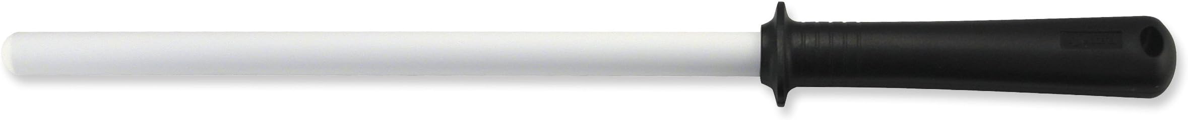 Dual Use White Zirconia Ceramic Knife & Scissor Sharpening Rod (Steel) 23cm