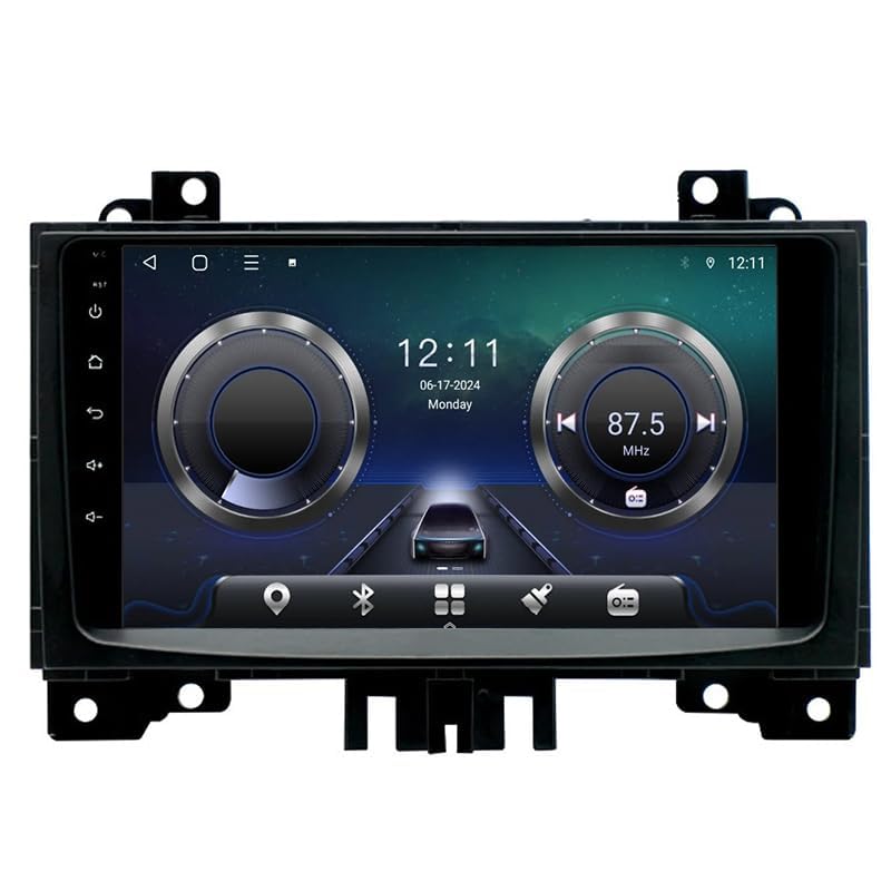 Autos Sistema De Navegación para Benz Sprinter 2006-2017 9 Inch,Pantalla Grande Android con Control Central GPS Y Radio Bluetooth Integrada,8 Core 4G+WiFi 6G+128G