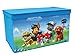Fun House Pat'Patrouille Coffre à Jouets Pliable, Polyester, Bleu, 55,5x34,5x34 cm