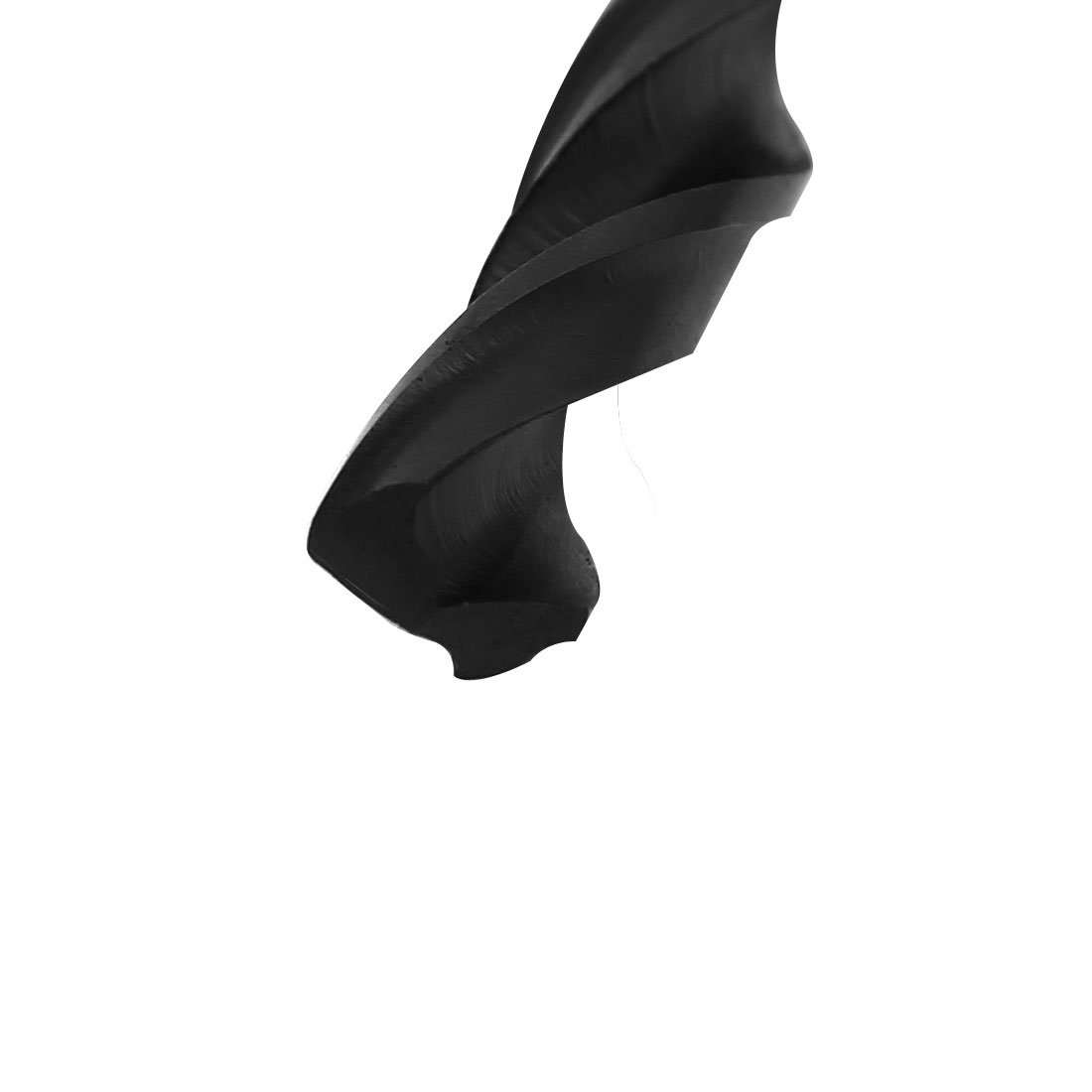 Aexit 5.1mm Dia Tool holder 85mm Long HSS Spiral Flute Straight drill hole Twist Drill Bit Black 10pcs Model:95as413qo214