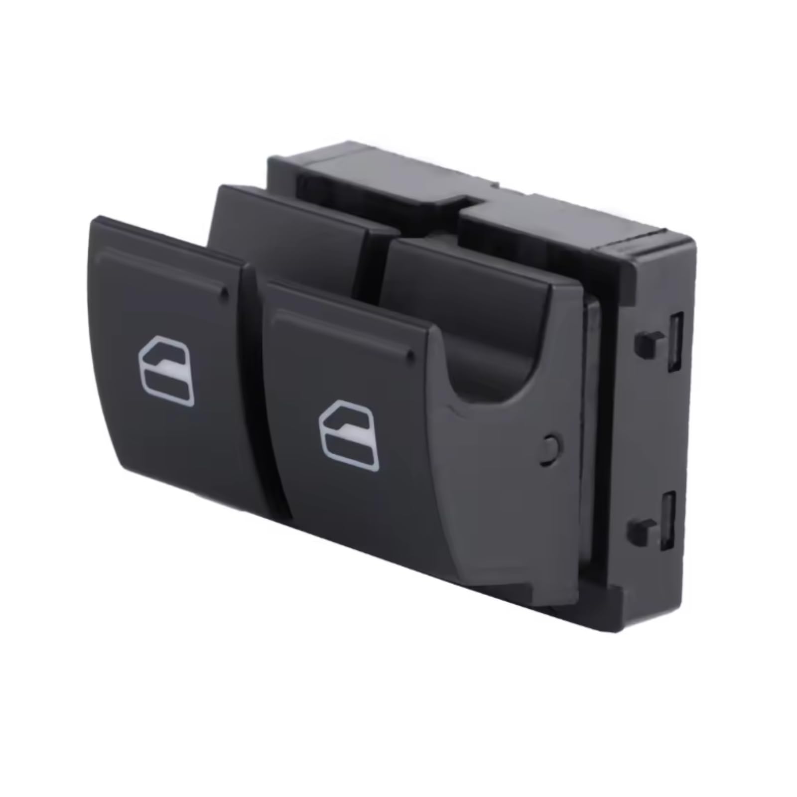 Twowinds - Interruttore Alzacristallo 1K3959857A Compatibile con Seat Ibiza Leon Toledo, VW Golf - Porta Anteriore Sinistra (lato guida) - Pulsantiera Finestra - Pulsante Alzacristalli Anteriore