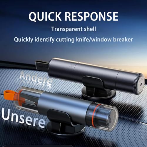 Herramienta de emergencia para auto, pack x2, rojo miniatura 6