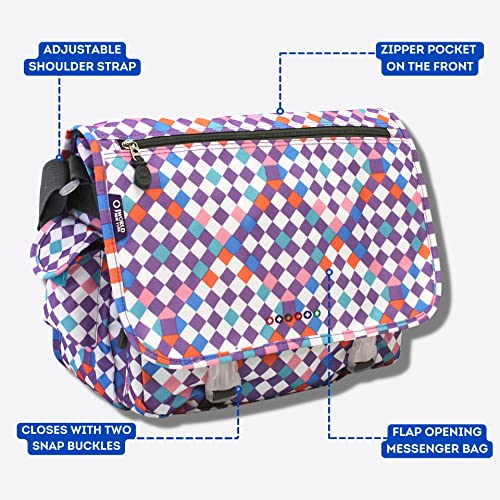 Image of J World New York Terry Messenger Bag for Women Girls School Kids
