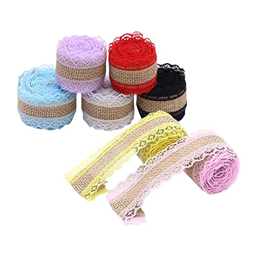 kpysit cinta de arpillera, 7 volúmenes cinta encaje vintage Cover