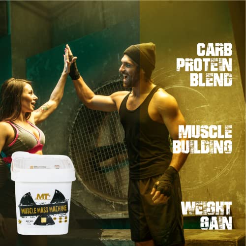 Image of Muscle Trac Nutrition's Muscle Mass Machine Real BCCA's 4.5 kg (149 Servings)10LBS 16.6G Protein 5G Glutamine 100% Authentic