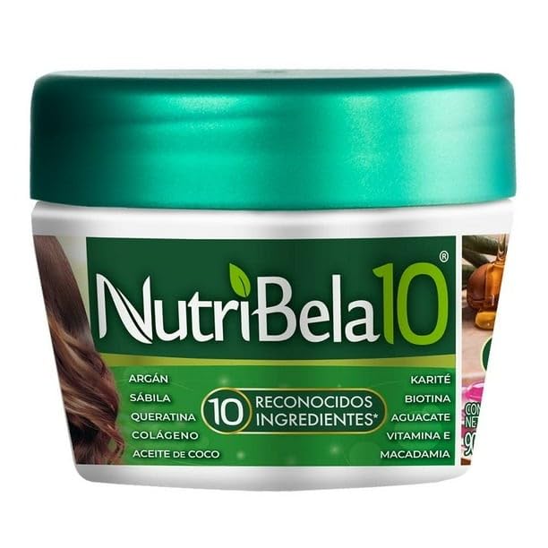 Nutribela Hair Restoration Treatment with 10 ingredients 3.17 oz