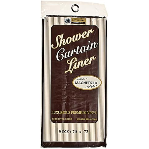 Better Home Chocolate Shower Curtain Cover