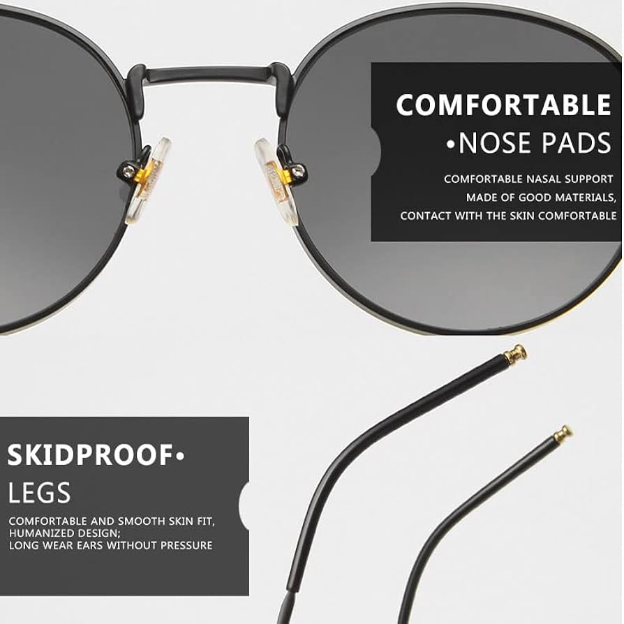 シルバー メタルフレーム ブラウンレンズ サングラス Amazon.co.jp: メタル ラウンド フレーム サングラス 2 組