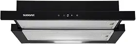 SUGGAR DEPURADOR DE AR SLIM TOUCH DE EMBUTIR 80CM PRETO 220V DE82THPT