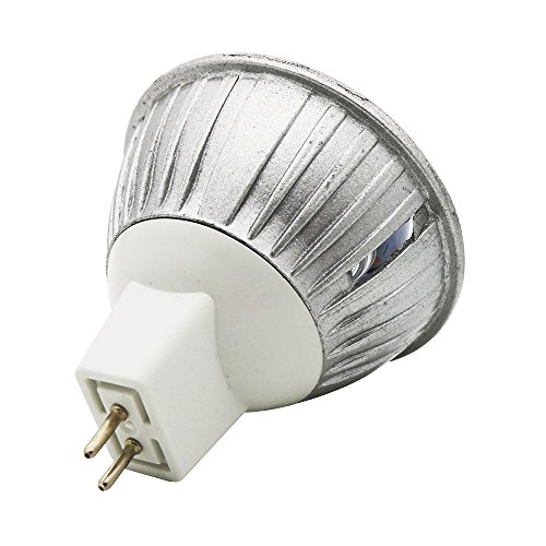 Lampadina LED MR16 3 W bianco caldo 3000 K Bianco