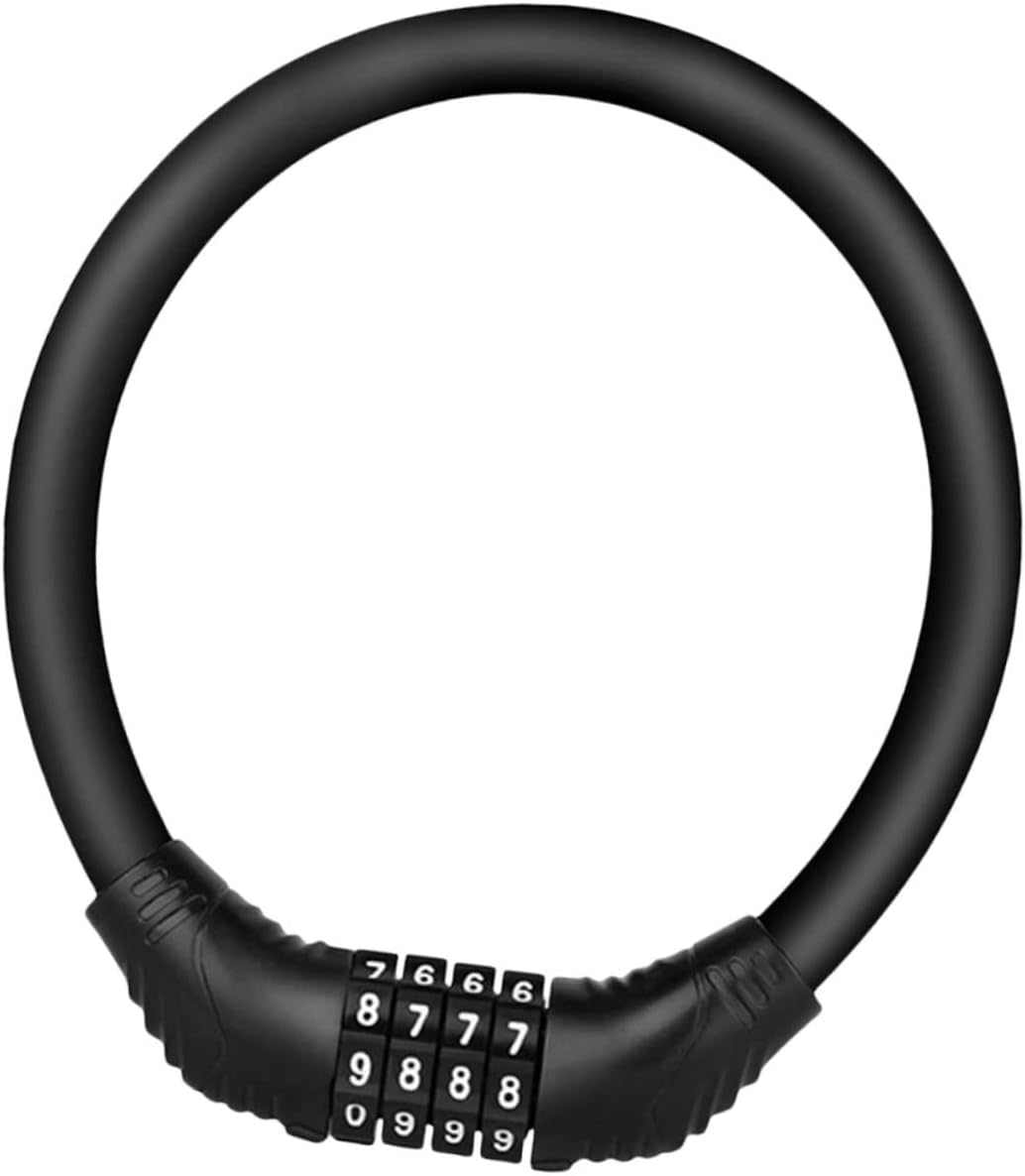 DOITOOL 1pc Motorcycle Bike Heavy Duty Combination Lock