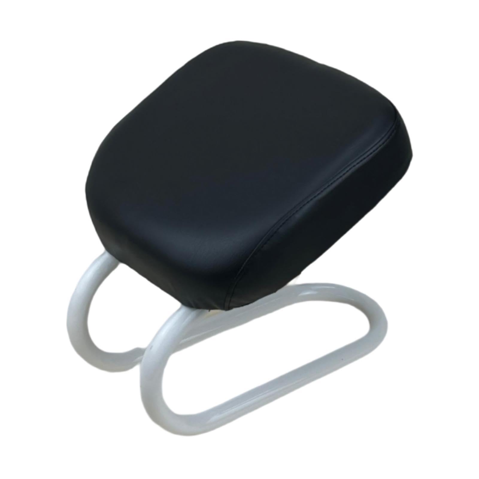 Kneeling Meditation Stool Chair Sturdy Ergonomic Compact Adults Comfortable Gift Seat Meditation Bench for Studio Praying, Black