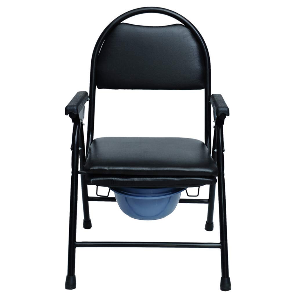 Buy Folding Commode Chair Bedroom Toilet Seat for Adults, Handicap, Elderly Disabled Portable