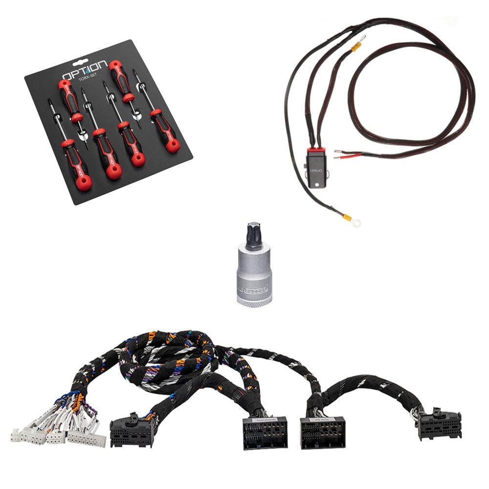 Option System dźwiękowy V3 kompatybilny z Dacia Duster DJF (3. Facelift, od 2024) - 100% Plug & Play ze wzmacniaczem DSP, subwooferem downfire, przednim i tylnym głośnikiem