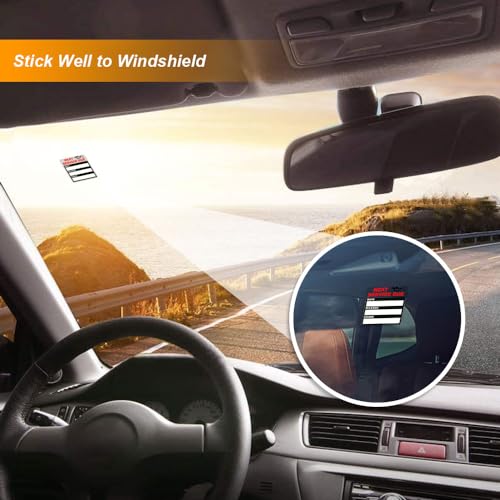 Image of Oil Change Stickers Static Cling, 120pcs 2x2 Inches Oil Change Reminder Sticker for Windshield with No Residue, Clear Next Service Due Labels Universal for Car Auto Vehicle Window