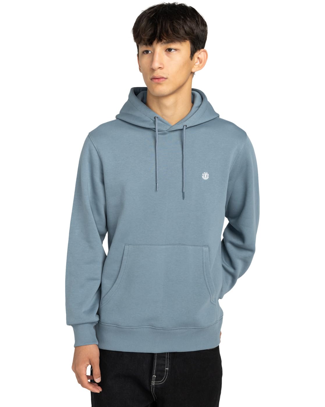 Element Icon Embroidery - Hoodie - Men - Blue.