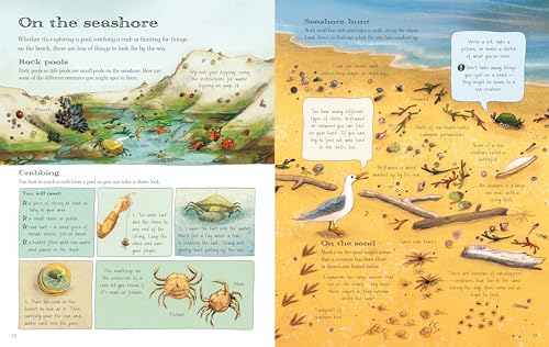 Usborne Outdoor Book: Fun Outdoor Activities For Kids Exploring Parks, Beaches, Forests, and Backyards - Image 2