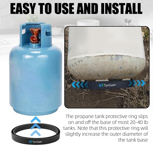 image for TonGass (2-Pack, Black) 8 1/4